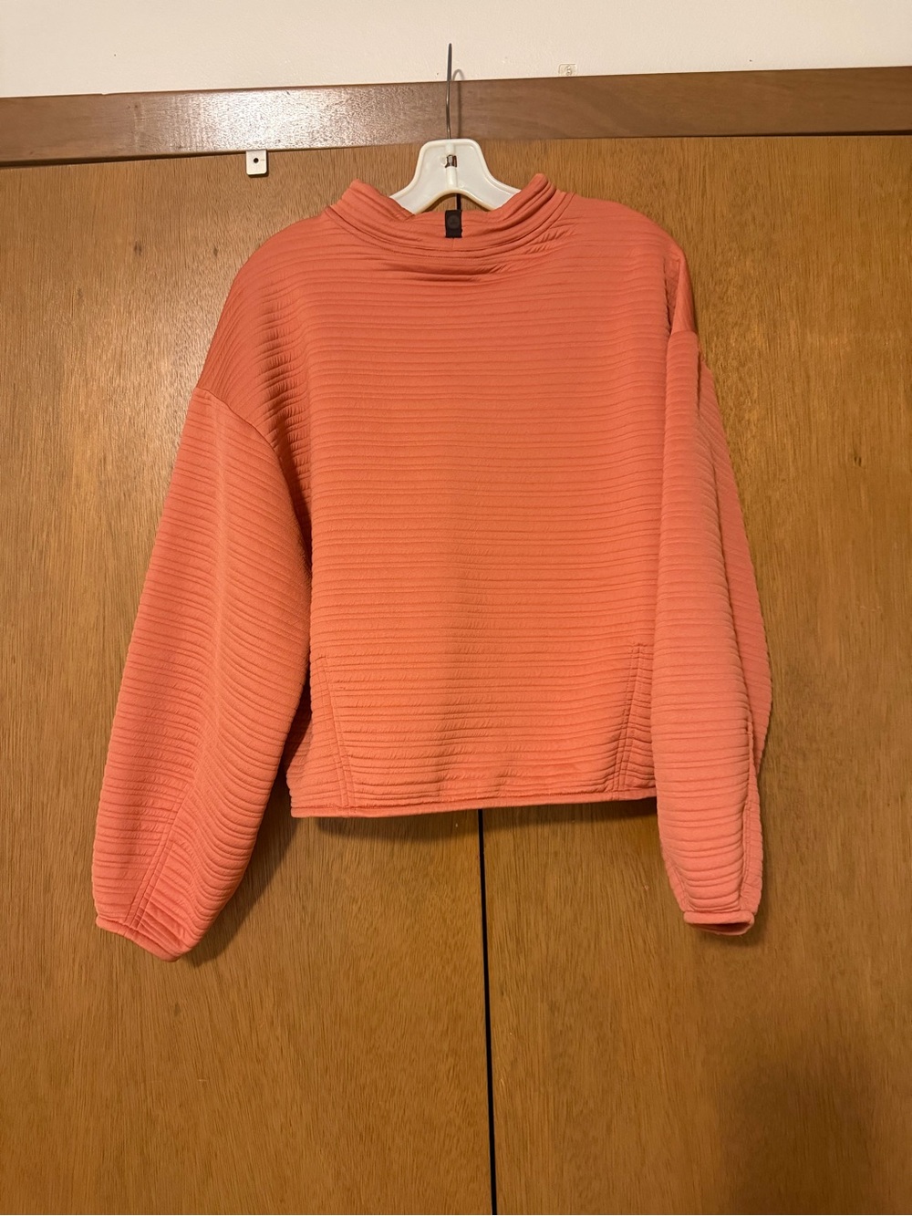 Prana Coral Ribbed Crewneck Sweatshirt - Picture 2 of 3